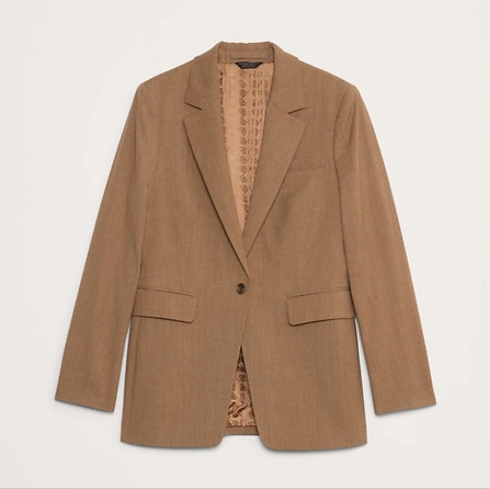 Banana Republic Classic Brown Blazer - Picture 4 of 12